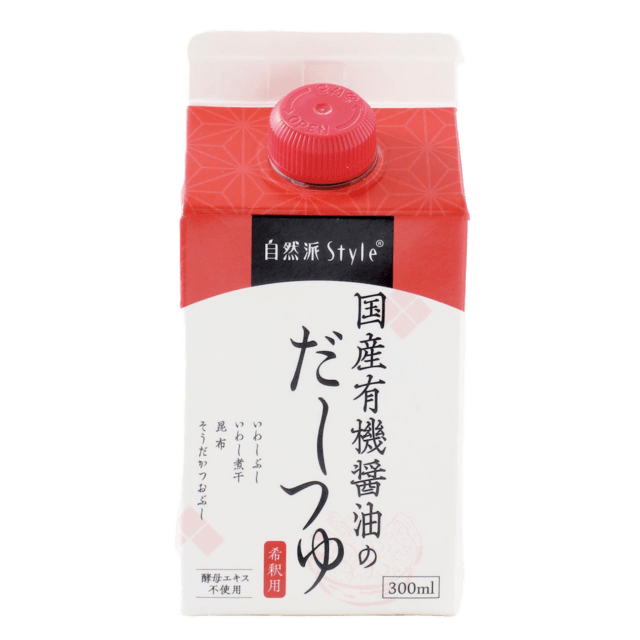 自然派Style国産有機醤油のだしつゆ